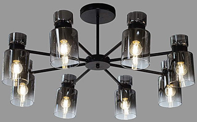 

Люстра, НПБ 02-8x40-105 / 07470/8