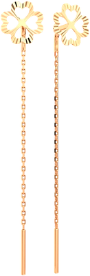 

Серьги из розового золота, 3900178.9K.R