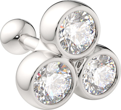 Пирсинг из серебра ZORKA 0710012.ZZ (с фианитами) - 