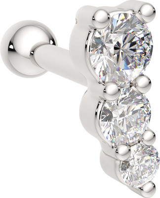 Пирсинг из серебра ZORKA 0710014.ZZ (с фианитами) - 