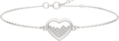 Браслет из серебра ZORKA 0640097 (18см, с фианитами) - 