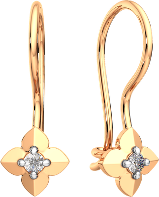 

Серьги из розового золота, 3101268.14K.R