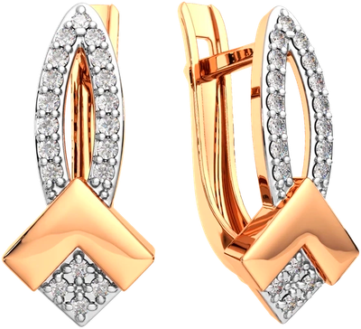 

Серьги из розового золота, 3101581.14K.R