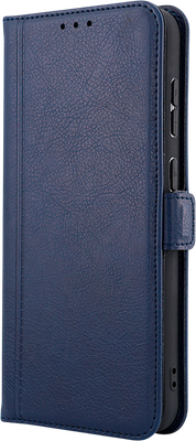 Чехол-книжка Case Book для Xiaomi Redmi 15C 4G с магнитной застежкой (синий) - 