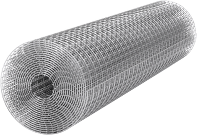 Сетка сварная Kronex 25x25x1.8 / STK-0447/РБ  (рулон 1x5м, оцинкованная) - 