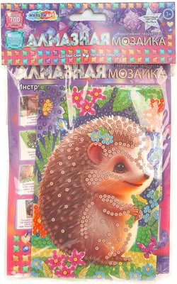 

Набор алмазной вышивки, Ежик / AM10X15-122785