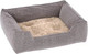 Лежанка для животных Савушка XXL / ЛЖ-01-К\БЖ-90х70 (коричневый/бежевый) - 