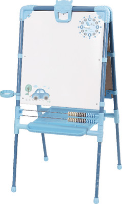 Мольберт детский Ника Доска знаний двусторонний М2/ГЛ (голубой) - 