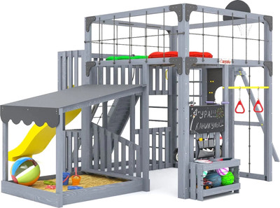 

Игровой комплекс, Куб–5 с подушками / С-КУБ-05-С-ПДШ