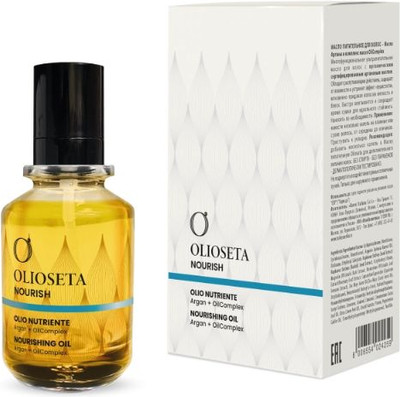 

Масло для волос, Olioseta Nourish Масло Арганы Oil Complex