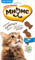 

Лакомство для кошек Мнямс, Лакомые кусочки с лососем / 700231
