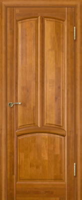 Дверь межкомнатная Vi Lario ДГ Виола 60x200 (медовый орех)