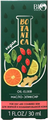 

Масло для лица Bio World, Botanica Anti-Age эликсир