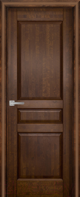 Дверь межкомнатная Vi Lario ДГ Валенсия 60x200 (античный орех)