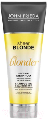Оттеночный шампунь для волос John Frieda Sheer Blonde Go Blonder осветляющий (250мл)