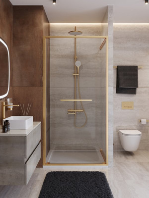 

Душевая дверь, LUX-B-FS-1-100-C-BORO