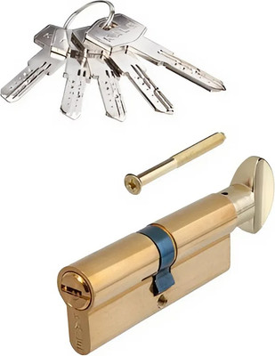 Цилиндровый механизм замка Kale Kilit 164 BМ 80(35+10+35) (латунь) - 