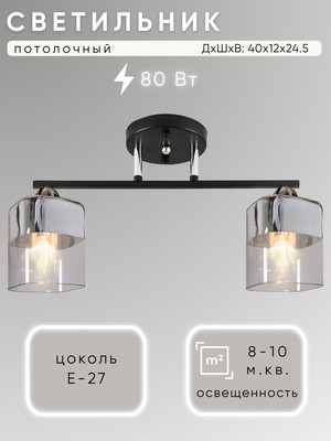 

Потолочный светильник, НПБ 02-2x40-101 / 07275/2