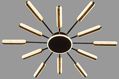 Люстра Aitin-Pro H77265/6+6T (черный) - 