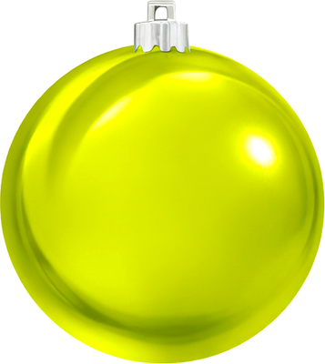 

Шар новогодний, 10 см глянец