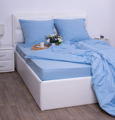 

Простыня, Лазурит на резинке 180x200x25