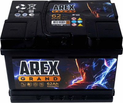 

Автомобильный аккумулятор, Grand R+ / ARG620S