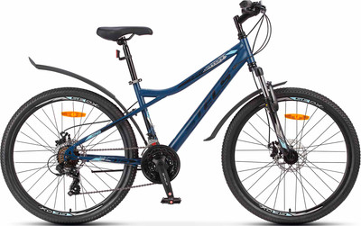 Велосипед STELS Navigator 510 MD 26 (14, темно-синий, разобранный, в коробке) - 