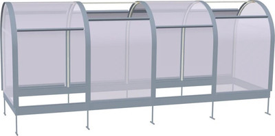 Теплица КРАСА Мини Краса-400 400x120x150см - 