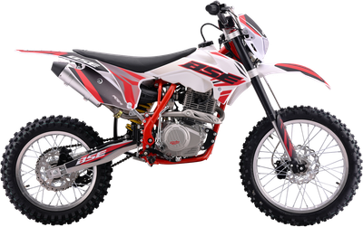 Мотоцикл кроссовый BSE Z3.00 19/16 JumpFury BZ300ND030GRR1 (Red/White) - 