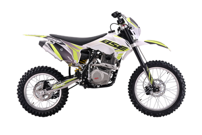 Мотоцикл кроссовый BSE Z3.00 19/16 Thorn BZ300ND030GGH1 (Green/White) - 