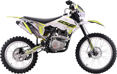 Мотоцикл кроссовый BSE Z3.00 21/18 Thorn BZ300ND030HGH1 (Green/White) - 