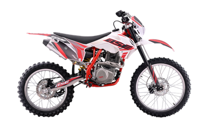 Мотоцикл кроссовый BSE Z3.00 21/18 Thorn BZ300ND030HRR2 (Red/Black) - 