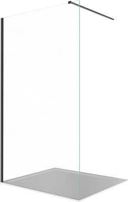 

Душевая стенка, Walk in с держателем 120x200 / AQ.WI.120.1BL