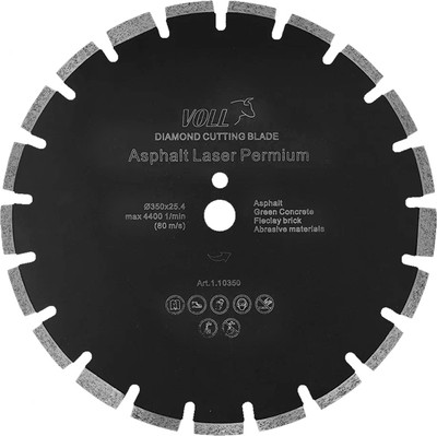

Отрезной диск алмазный, Asphalt Laser Premium 350x25.4мм / 1.10350