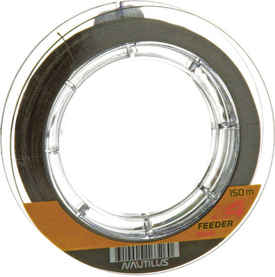 Леска плетеная NAUTILUS X4 Feeder Braid Dark Brown d-0.16мм 10.8кг 150м / 06-42302682 - 