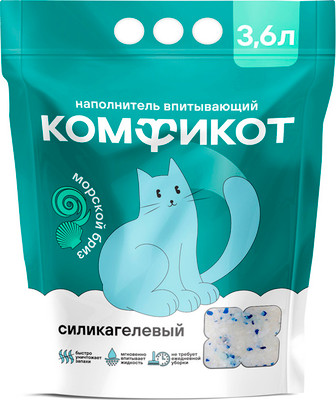 

Наполнитель для туалета, Силикагелевый впитывающий / 20367009