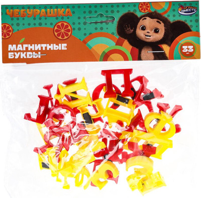 

Развивающий игровой набор, Магнитные буквы Чебурашка / B1023792-CHEBA