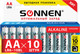 Комплект батареек Sonnen AA LR6 / 451086 (10шт) -