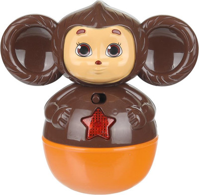 

Развивающая игрушка, Неваляшка Чебурашка / HT1522-R-WOD