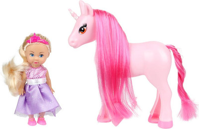 

Кукла с аксессуарами, Аня с единорогом / ANNA-PET9-BB