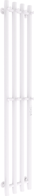 Полотенцесушитель электрический Маргроид Ferrum Inaro 4 СНШ 150x6 8 крючков (белый матовый, таймер справа) - 
