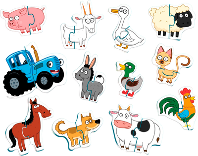 

Развивающая игра, Синий трактор на ферме / 10455265