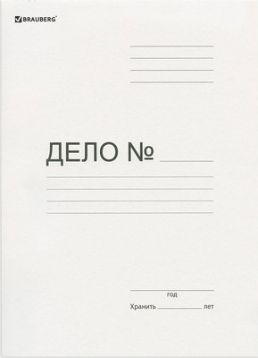 

Папка картонная, Дело / 122293