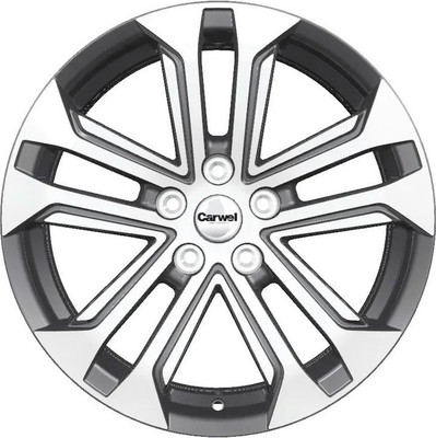 

Литой диск, Куж 18x7" 5x114.3мм DIA 60.1мм ET 45мм AGR