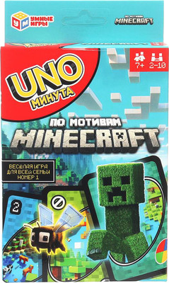 Настольная игра Умные игры Мой мир. Уномания. UNO минута / 4630395022538 - 