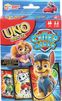 Настольная игра Умные игры Суперщенки. UNO минута / 4630395058582 - 