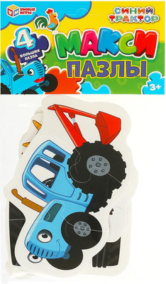 

Развивающая игра, Макси Синий трактор / 4660254420076