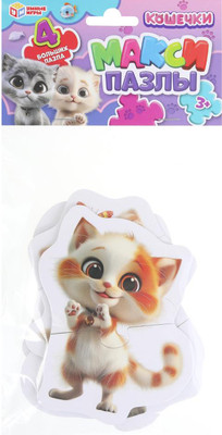 

Развивающая игра, Макси Кошечки / 4630395013642