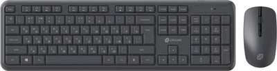 Комплект клавиатура и мышь Оклик S277W