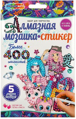 

Набор алмазной вышивки, Аниме / MOSAIC-STIKANIM